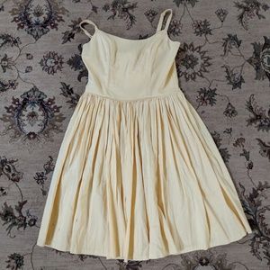Pinup Girl Couture Jenny dress in yellow XL